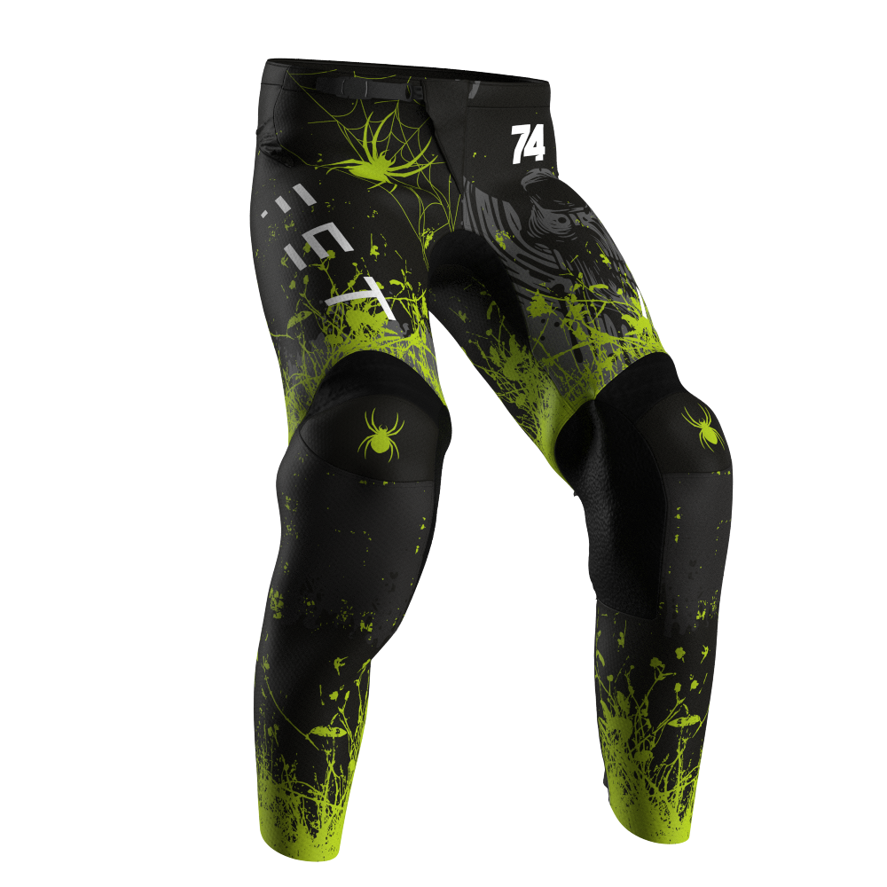 NEW! Motocross Pants - Halloween Green, Custom ID