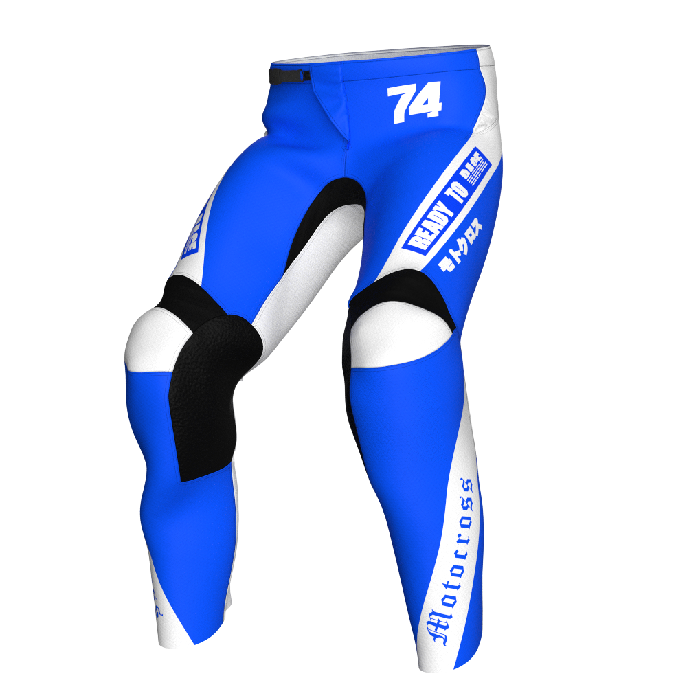 NEW! Motocross Pants - Hero Blue, Custom ID