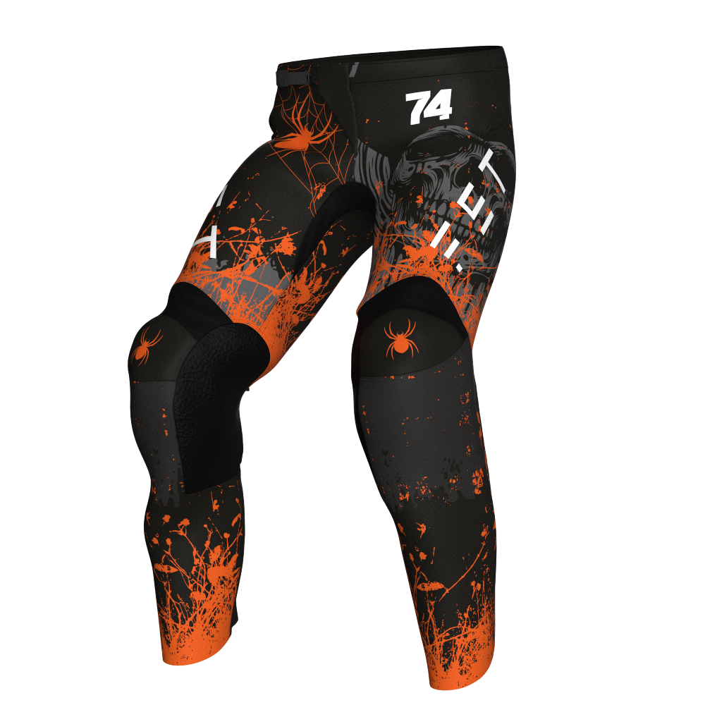 NEW! Motocross Pants - Halloween Orange, Custom ID
