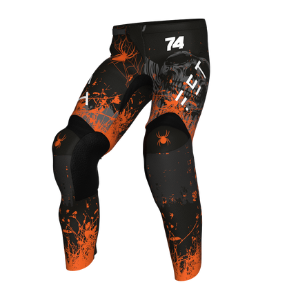 NEW! Motocross Pants - Halloween Orange, Custom ID
