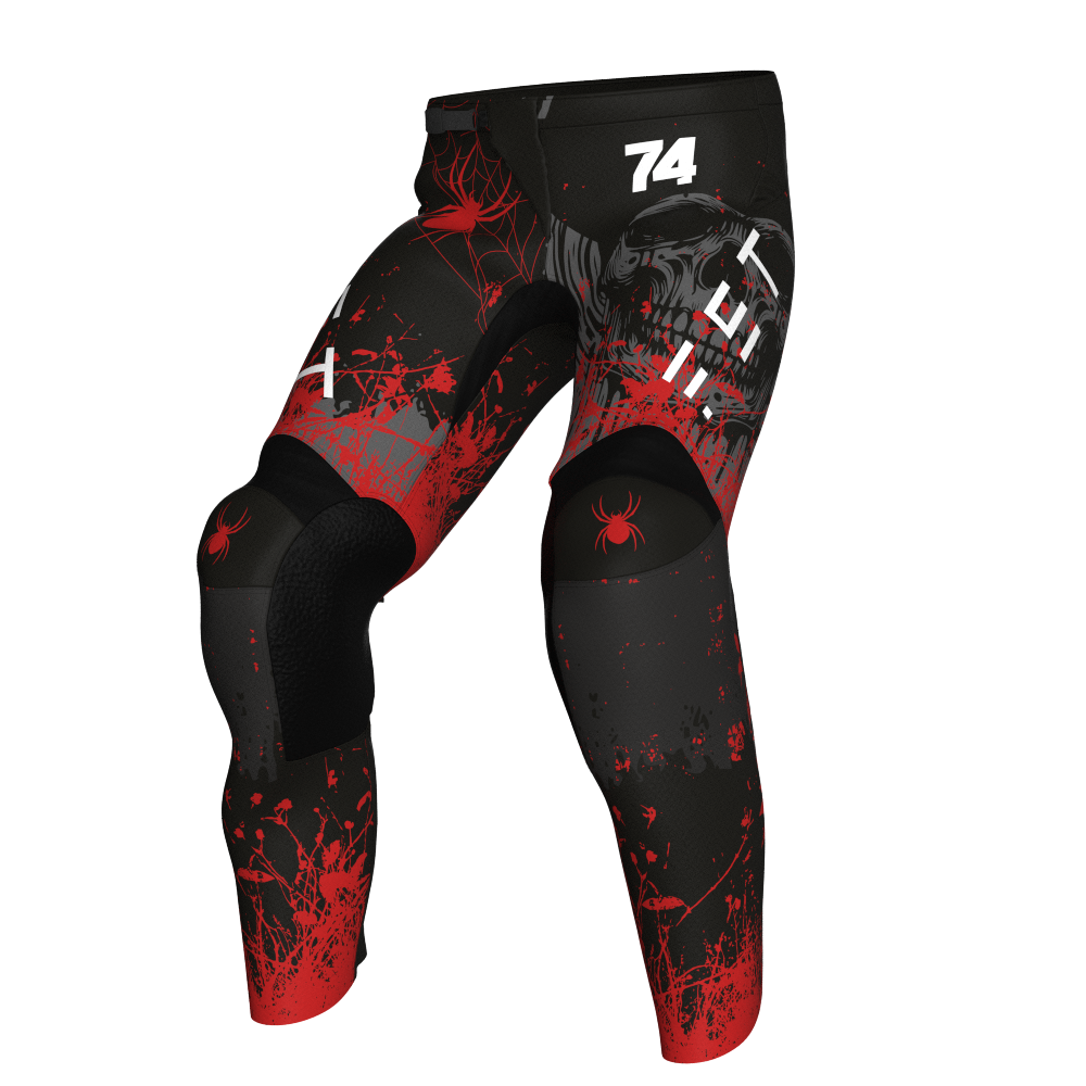NEW! Motocross Pants - Halloween Red, Custom ID
