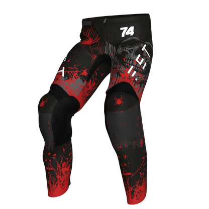 NEW! Motocross Pants - Halloween Red, Custom ID