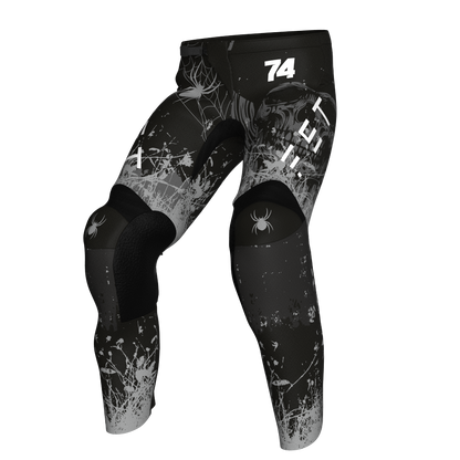 NEW! Motocross Pants - Halloween Gray, Custom ID