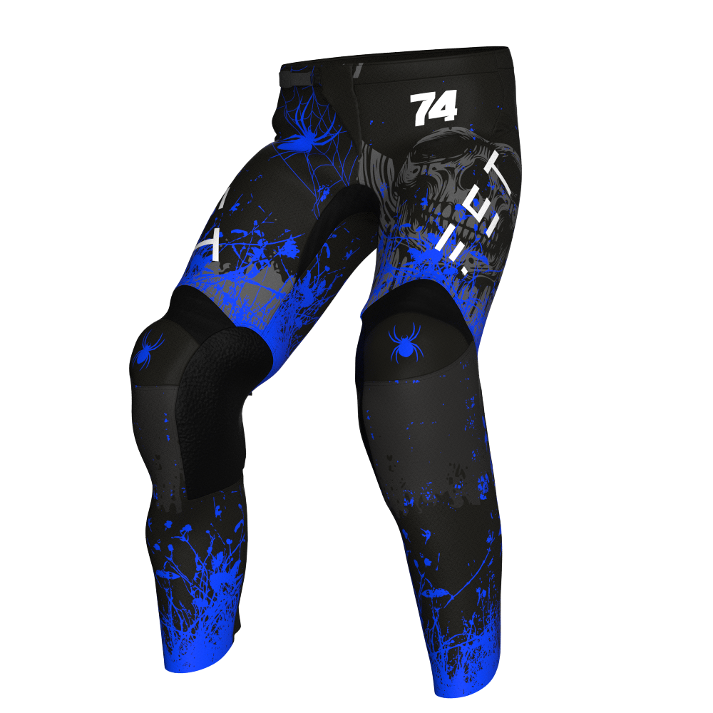 NEW! Motocross Pants - Halloween Blue, Custom ID