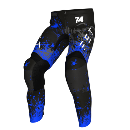 NEW! Motocross Pants - Halloween Blue, Custom ID