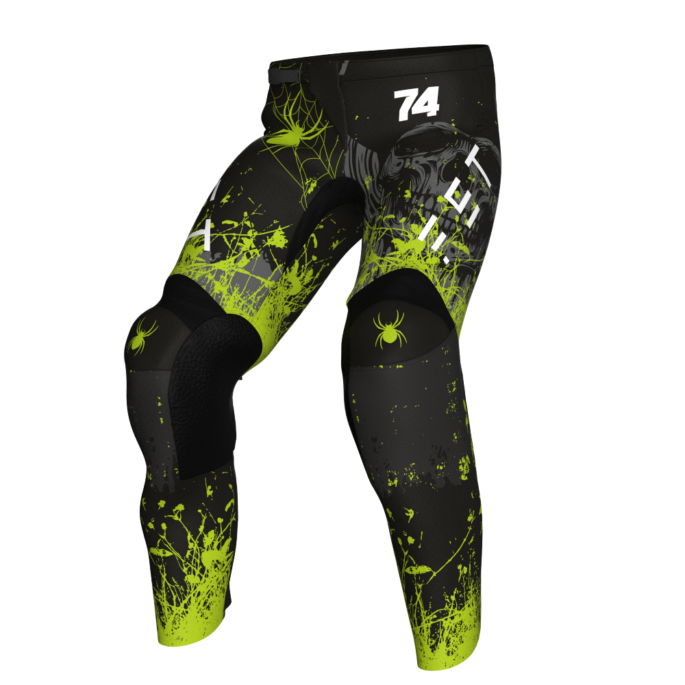NEW! Motocross Pants - Halloween Green, Custom ID