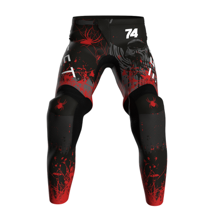 NEW! Motocross Pants - Halloween Red, Custom ID