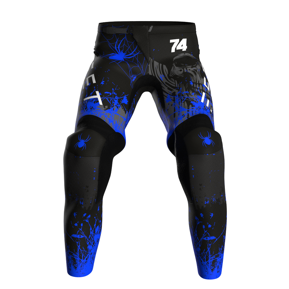 NEW! Motocross Pants - Halloween Blue, Custom ID