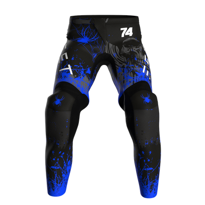 NEW! Motocross Pants - Halloween Blue, Custom ID
