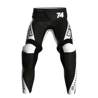 NEW! Motocross Pants - Hero Black/White, Custom ID