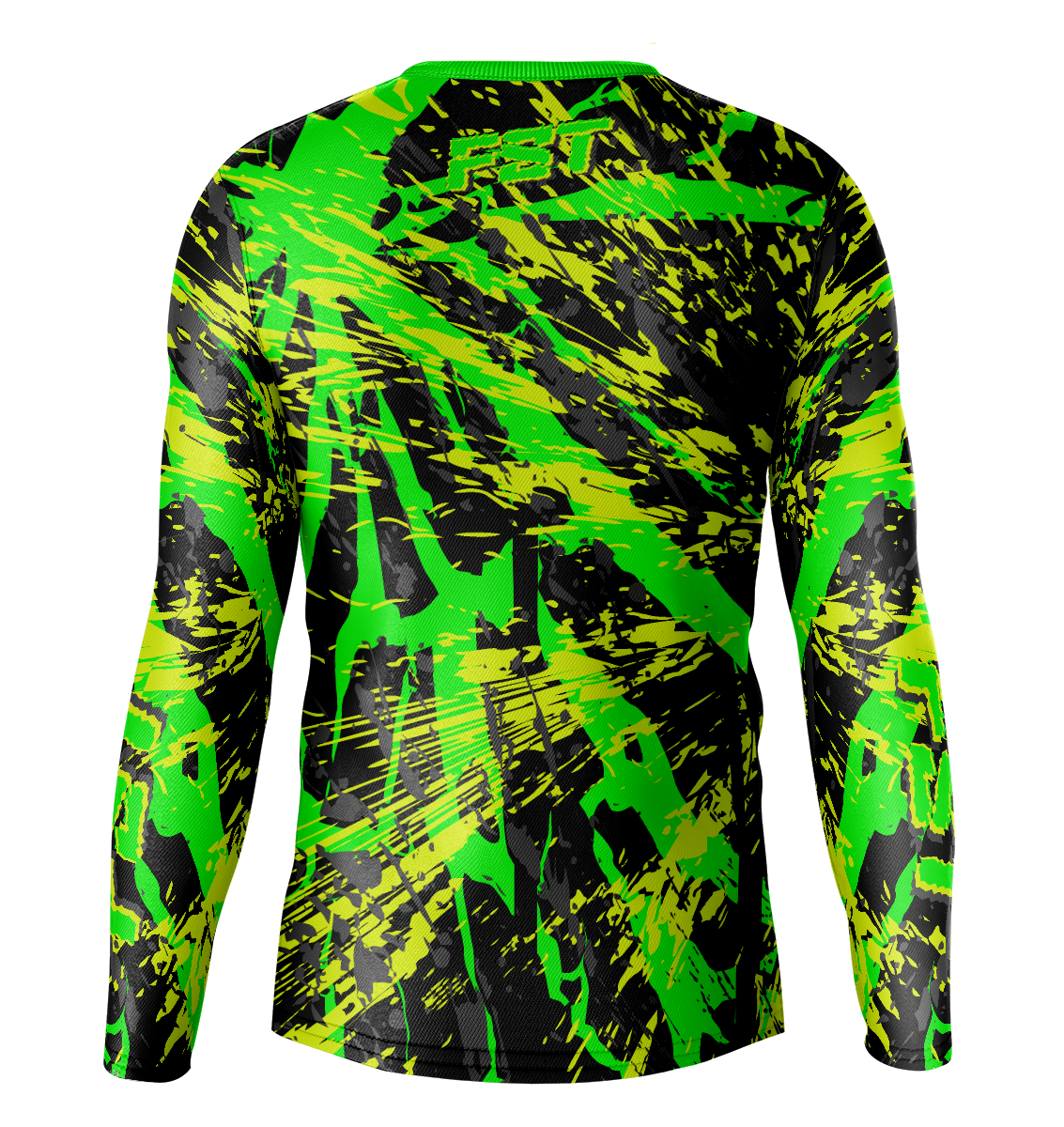 Venom Green/Gray Motocross Jersey