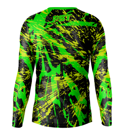 Venom Green/Gray Motocross Jersey