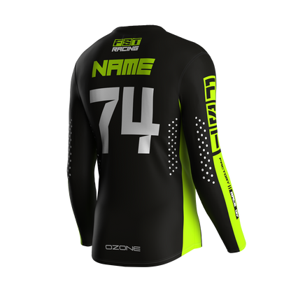 MX jersey slim fit Villain black neo