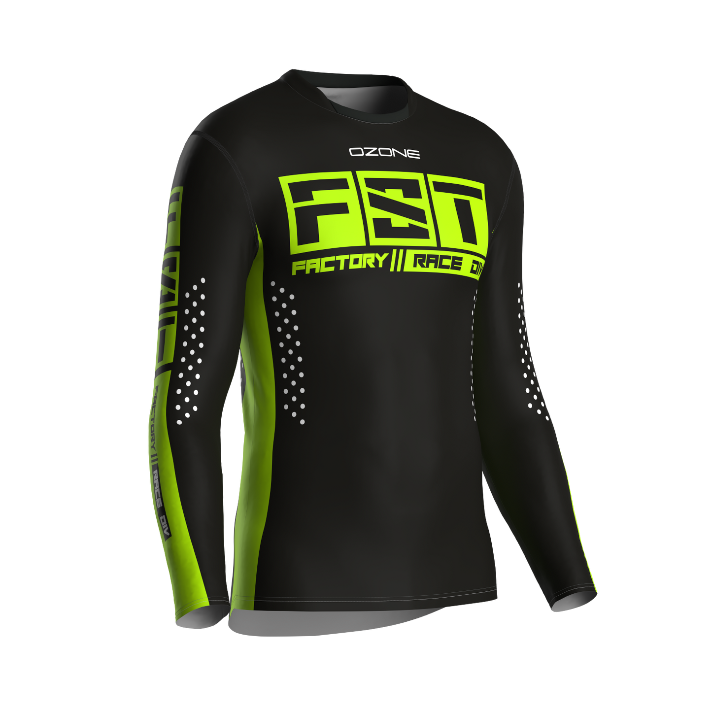 MX jersey slim fit Villain black neo