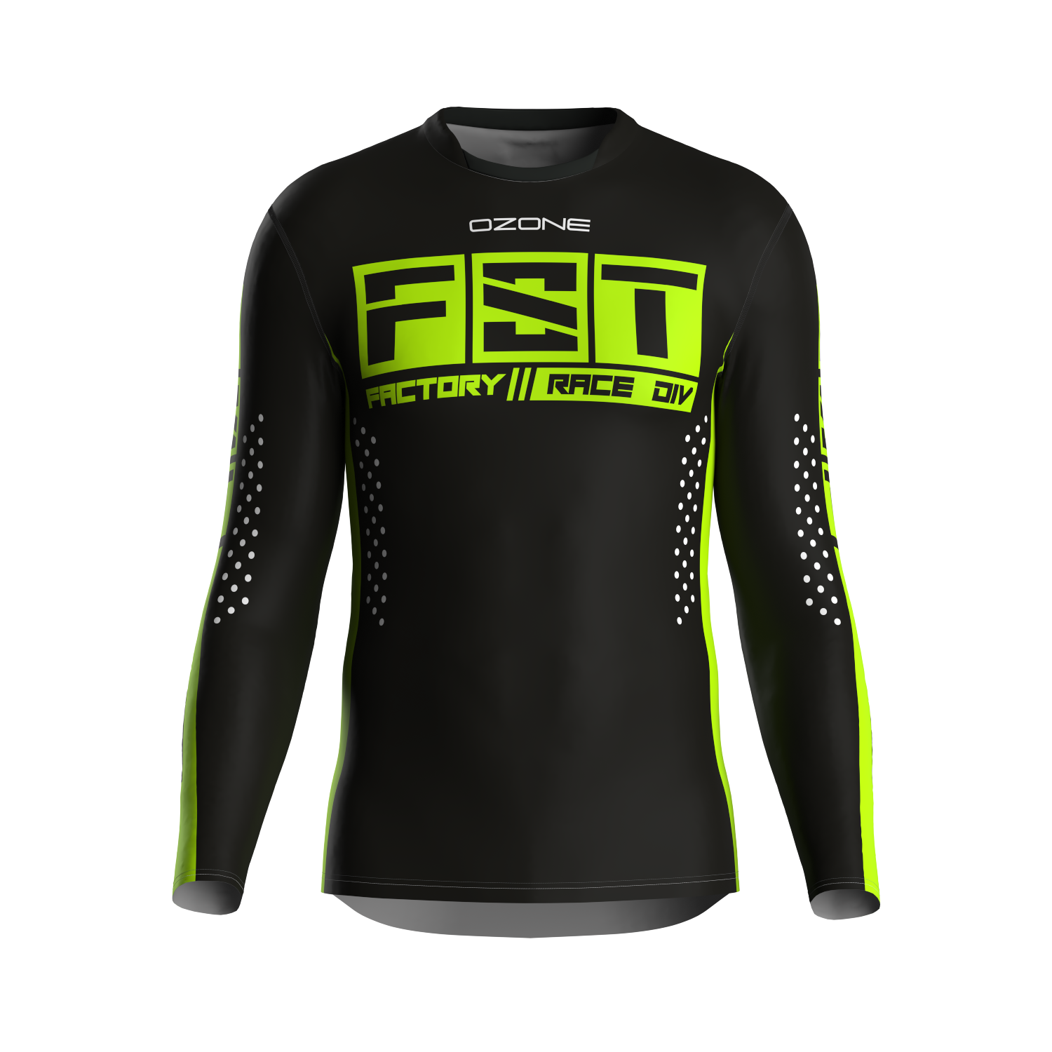 MX jersey slim fit Villain black neo