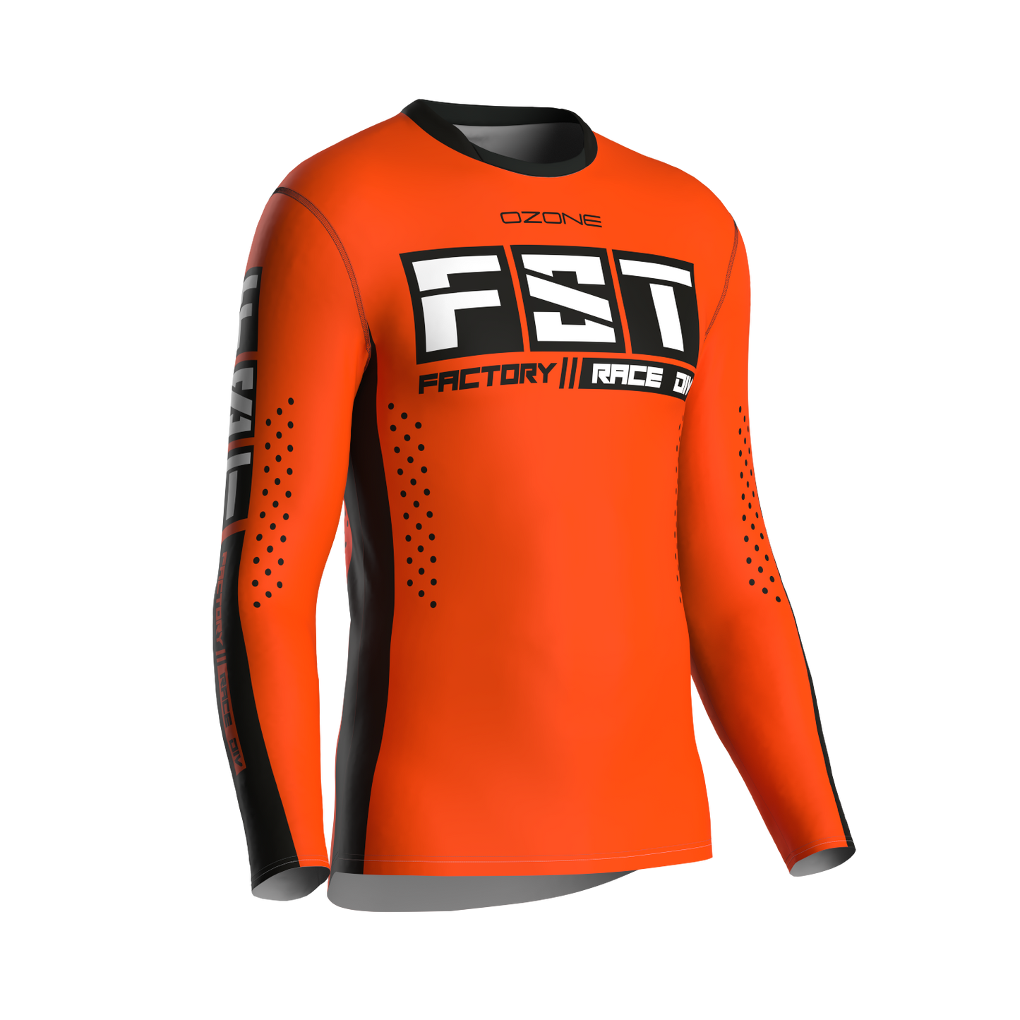 MX jersey slim fit Villain orange