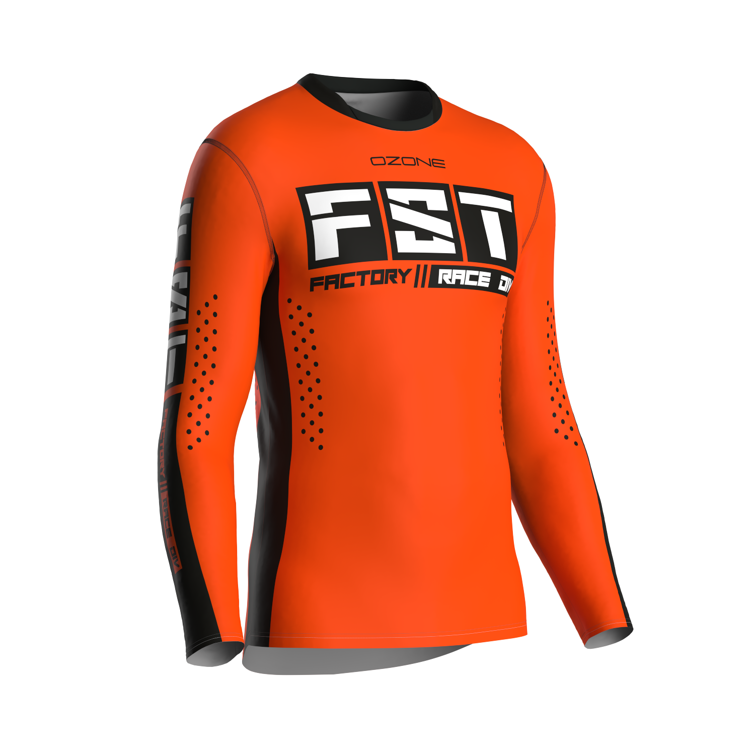 MX jersey slim fit Villain orange