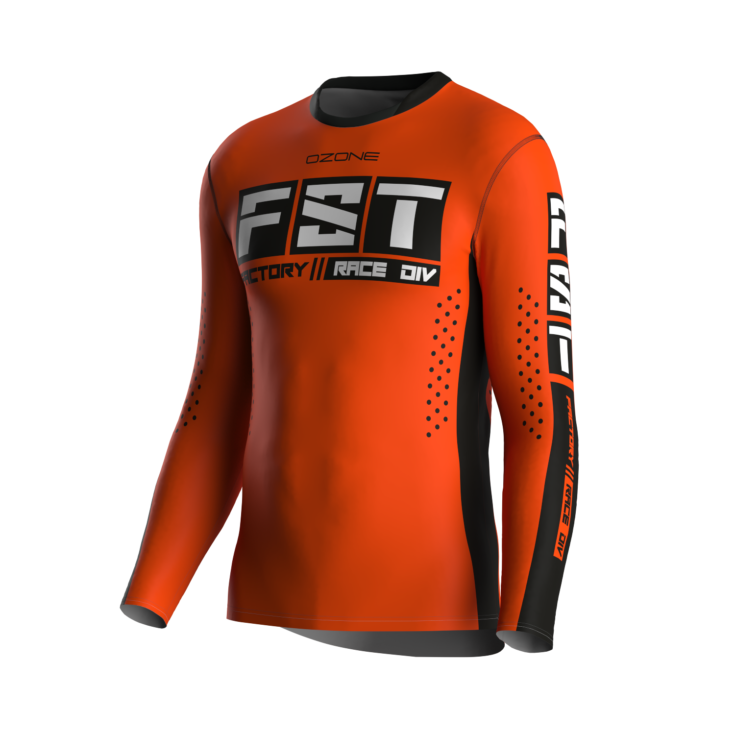 MX jersey slim fit Villain orange