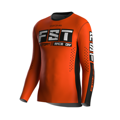 MX jersey slim fit Villain orange