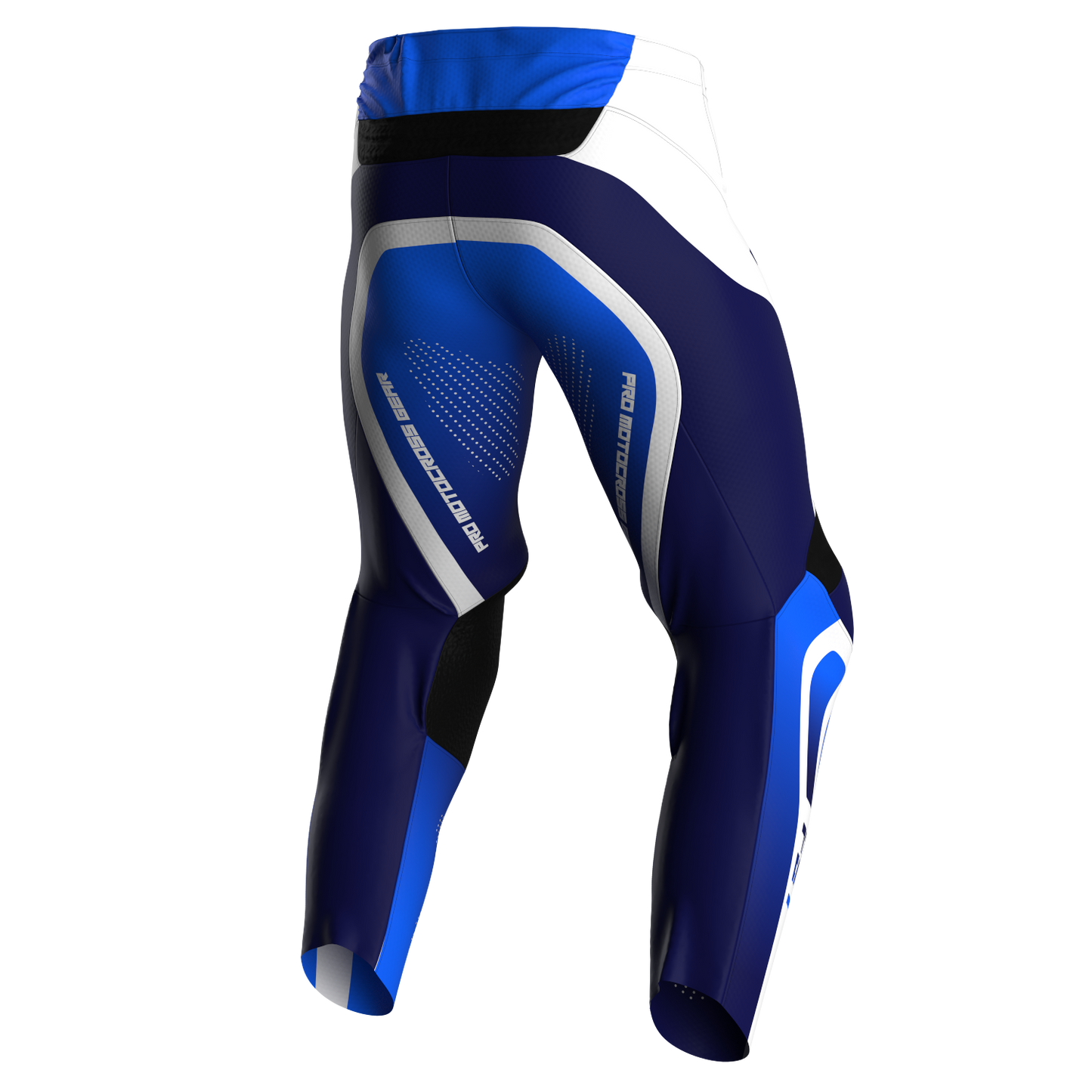 NEW! Motocross Pants - PRO Blue/White, Custom ID