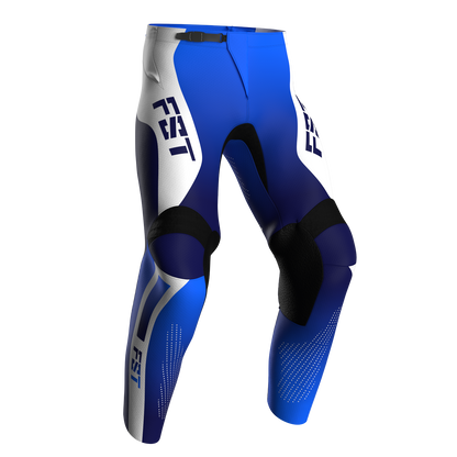 NEW! Motocross Pants - PRO Blue/White, Custom ID