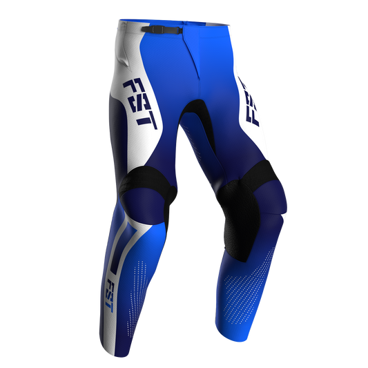 NEW! Motocross Pants - PRO Blue/White, Custom ID