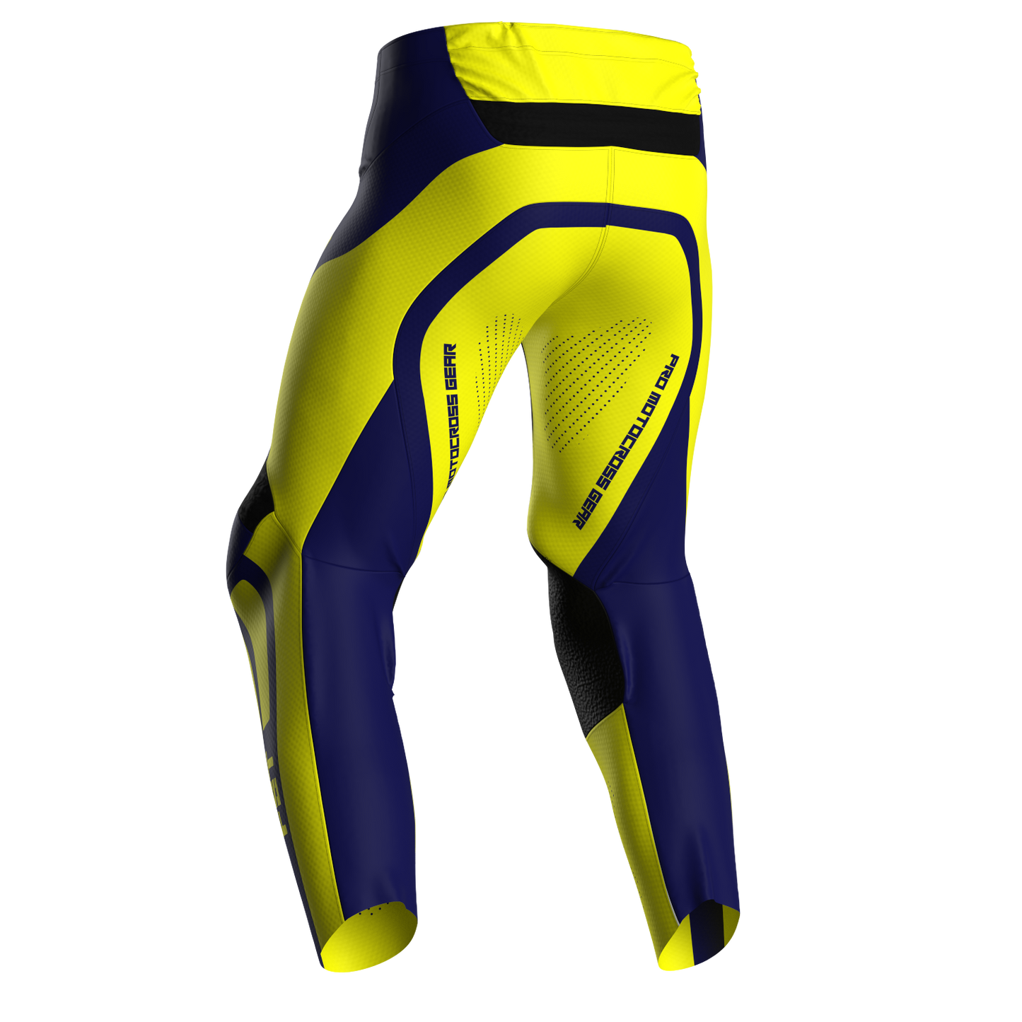 NEW! Motocross Pants - PRO Yellow, Custom ID