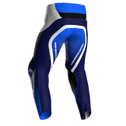 NEW! Motocross Pants - PRO Blue/White, Custom ID