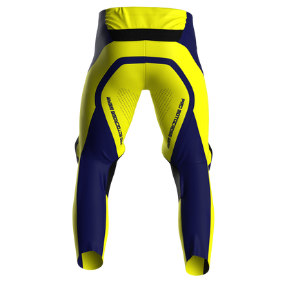 NEW! Motocross Pants - PRO Yellow, Custom ID