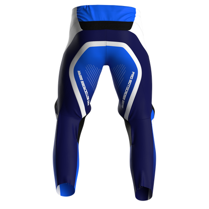NEW! Motocross Pants - PRO Blue/White, Custom ID