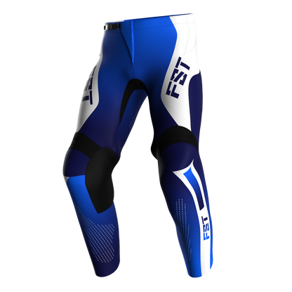 NEW! Motocross Pants - PRO Blue/White, Custom ID
