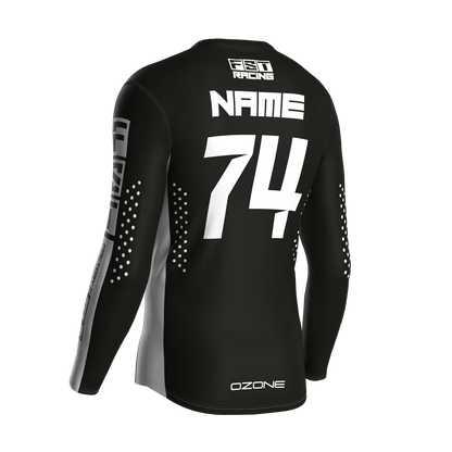 MX jersey slim fit FST Black