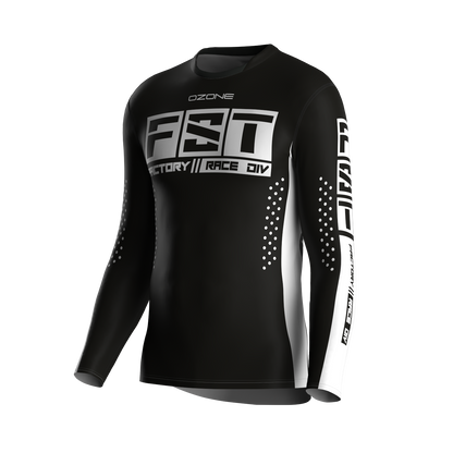 MX jersey slim fit FST Black