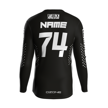 MX jersey slim fit FST Black