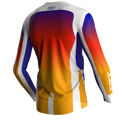 Motocross jersey PRO Sunset - with mesh in sides