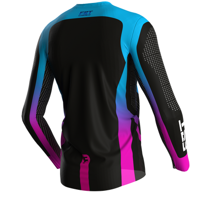 Motocross jersey PRO Nightlife - with mesh in sides
