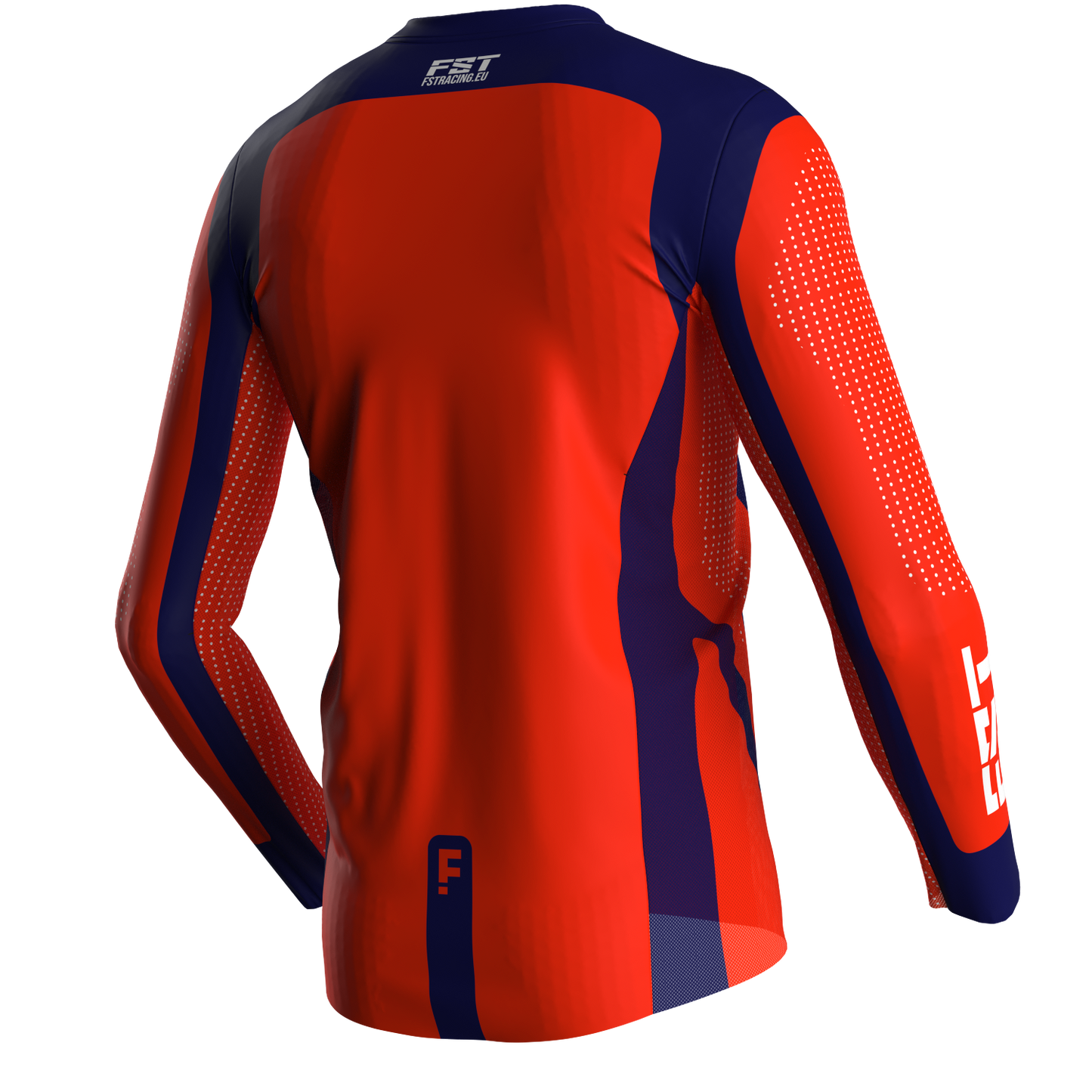 Motocross jersey PRO Red - with mesh in sides