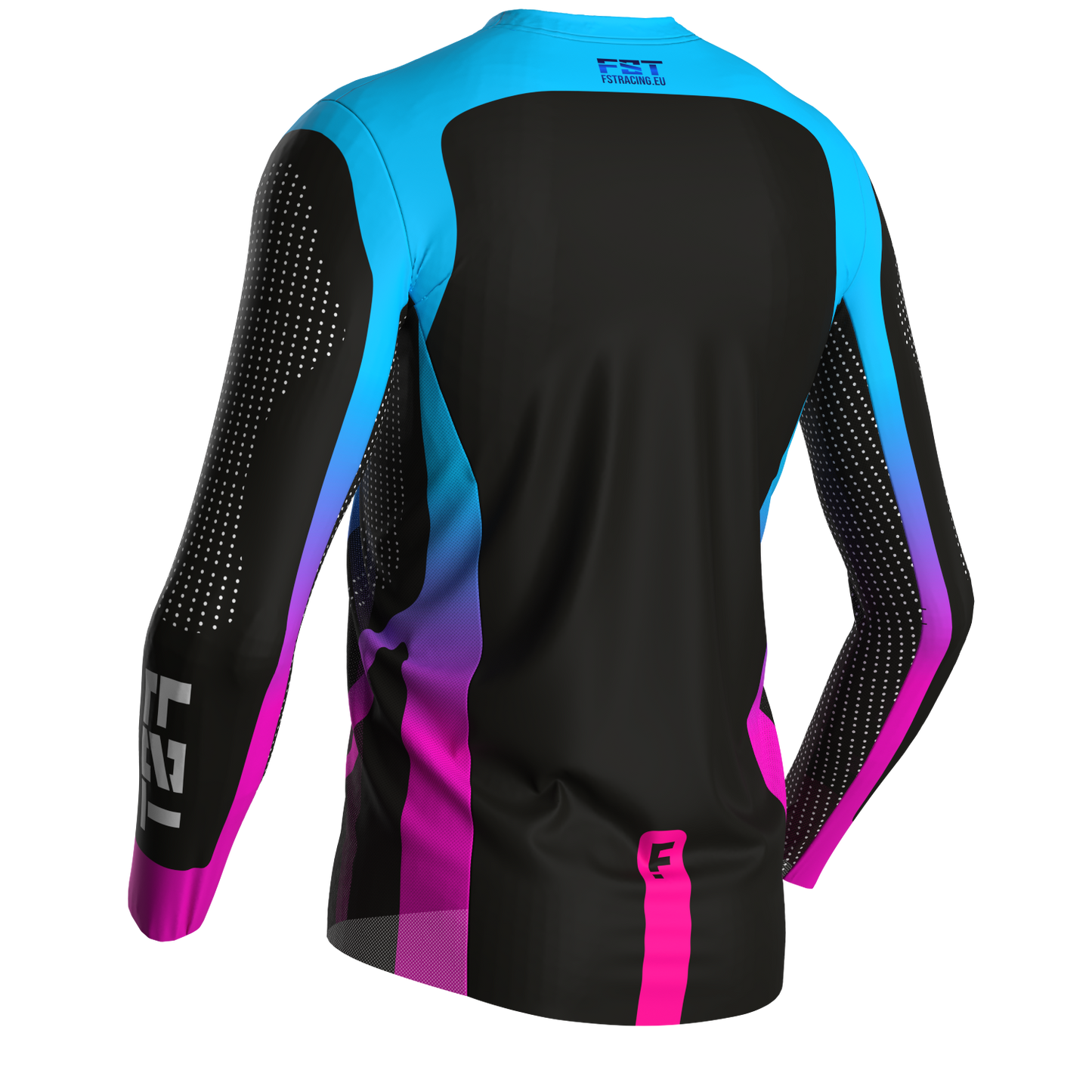 Motocross jersey PRO Nightlife - with mesh in sides