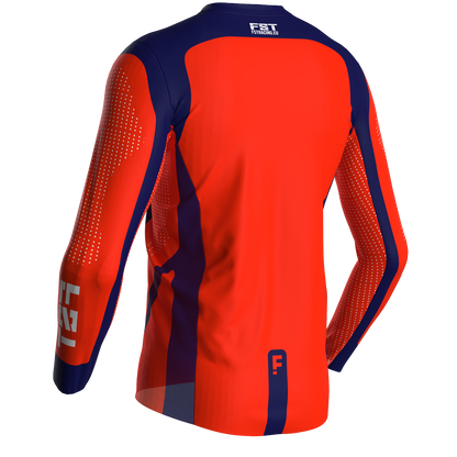 Motocross jersey PRO Red - with mesh in sides