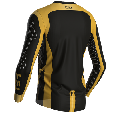 Motocross jersey PRO GOLD - with mesh in sides