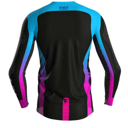 Motocross jersey PRO Nightlife - with mesh in sides