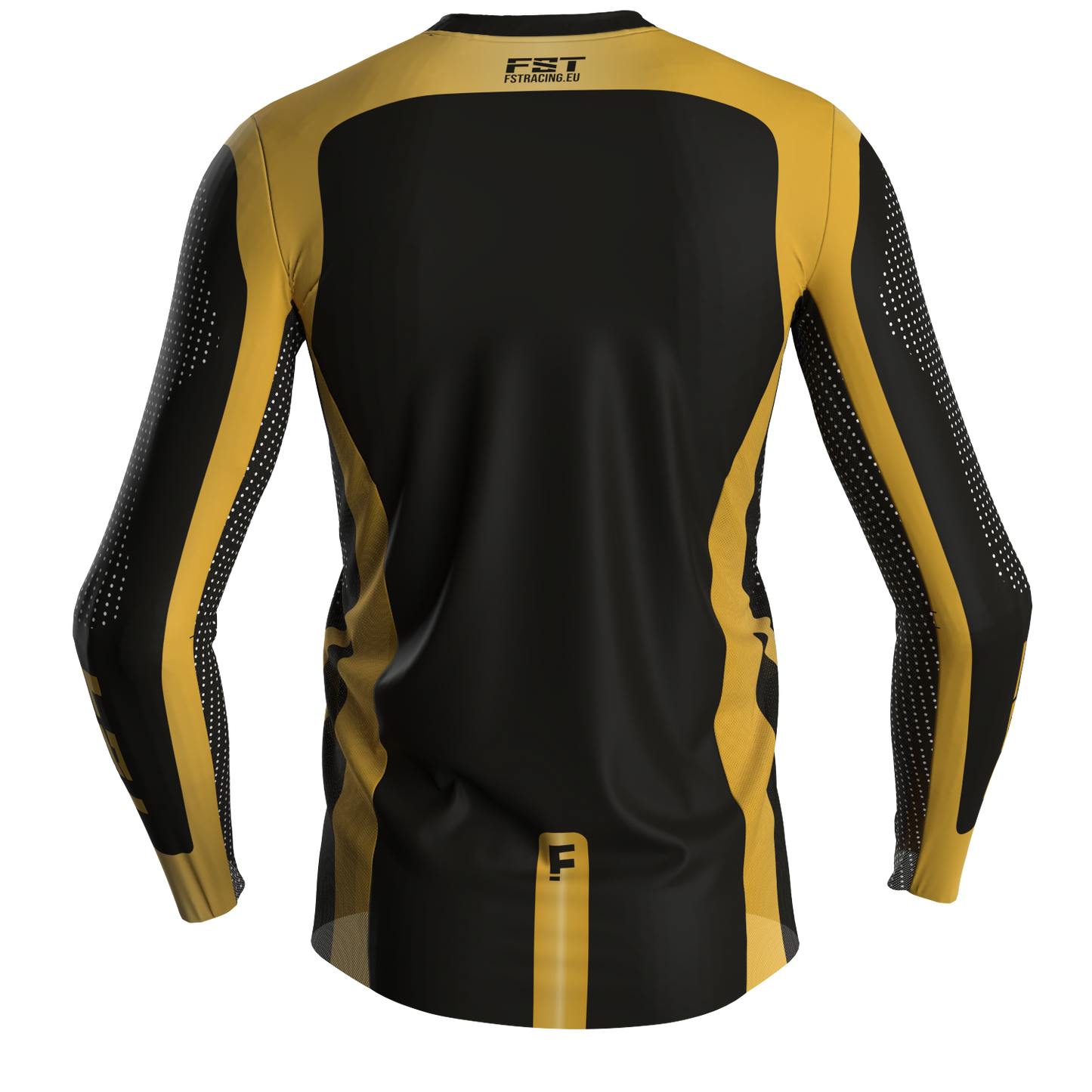 Motocross jersey PRO GOLD - with mesh in sides