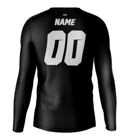 Fresh Black Motocross Jersey