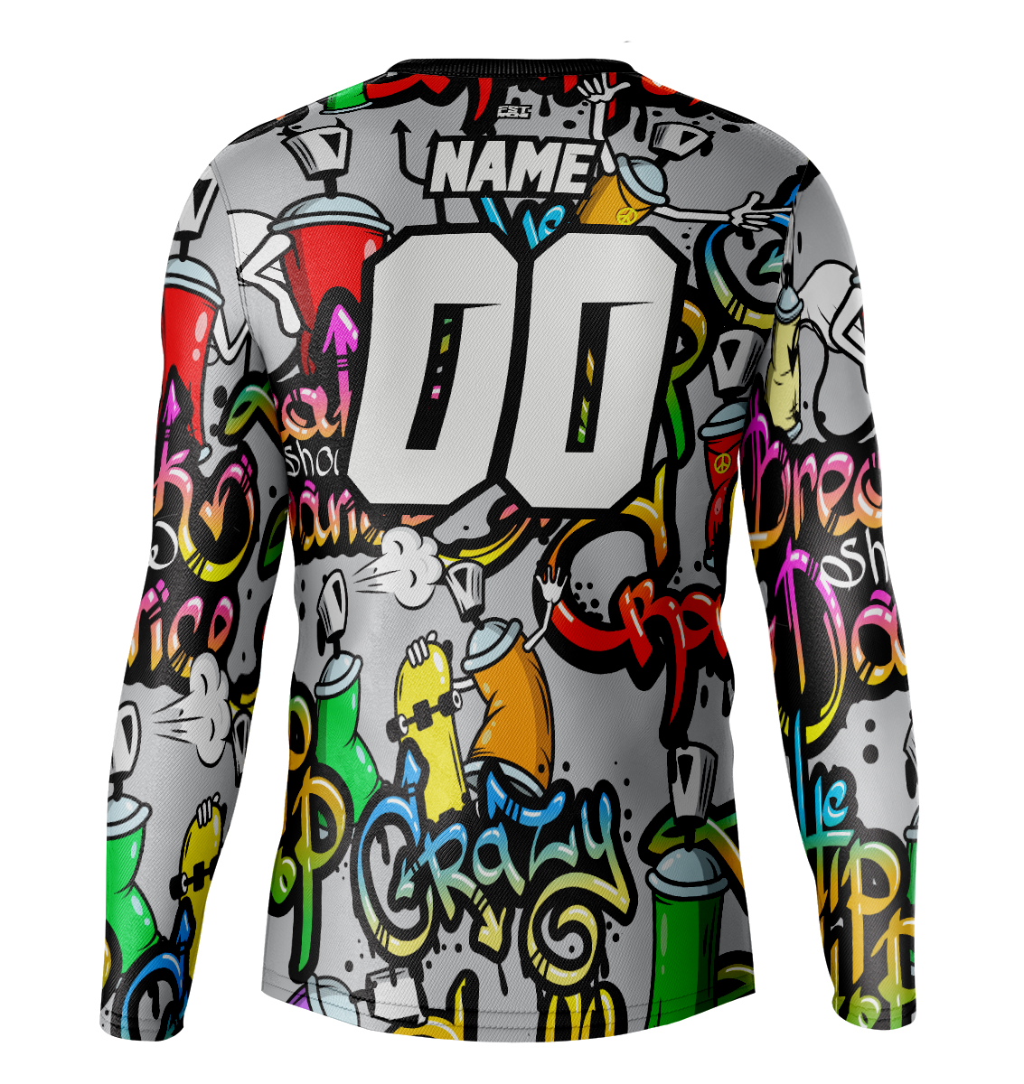Fresh Colorfull Pattern Motocross Jersey