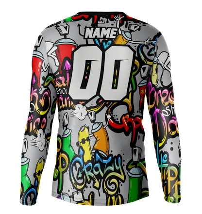 Fresh Colorfull Pattern Motocross Jersey
