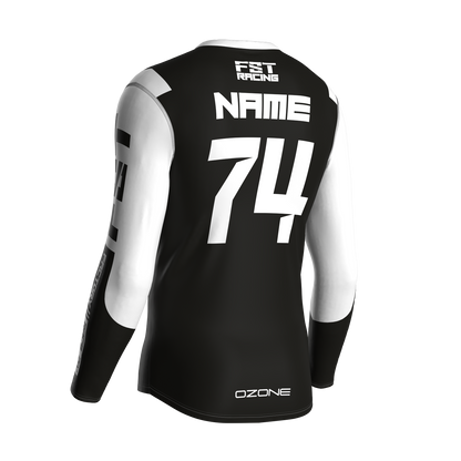 MX jersey slim fit NEON black