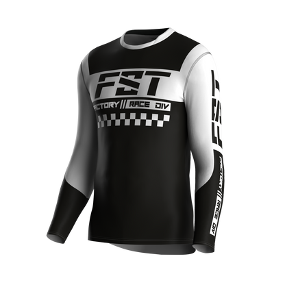 MX jersey slim fit NEON black