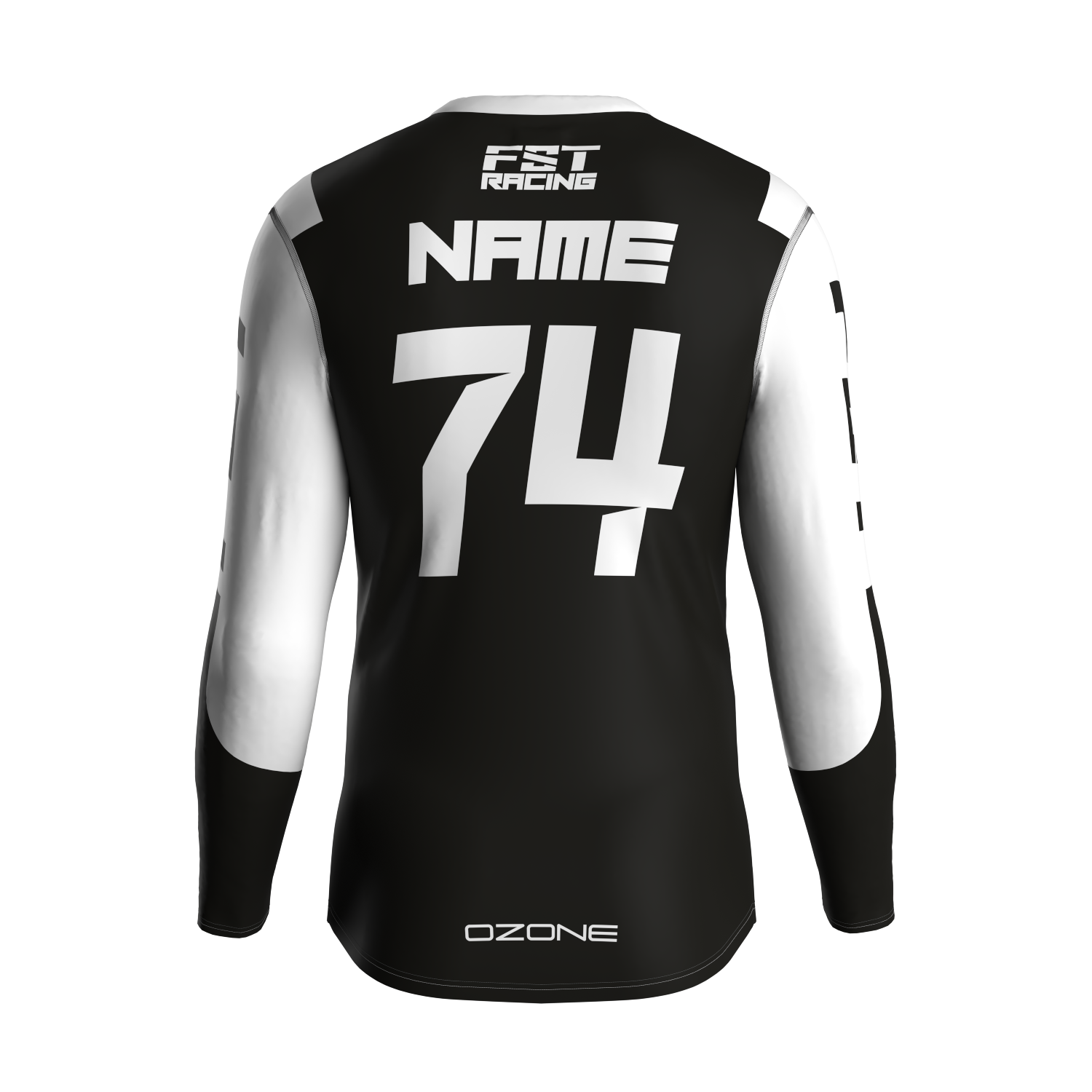 MX jersey slim fit NEON black