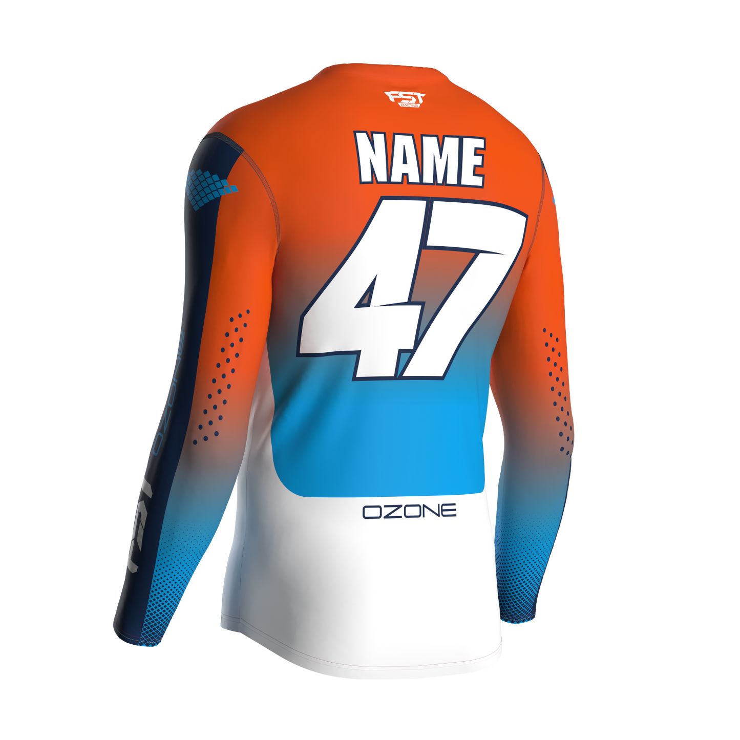 MX jersey slim fit OZONE orange