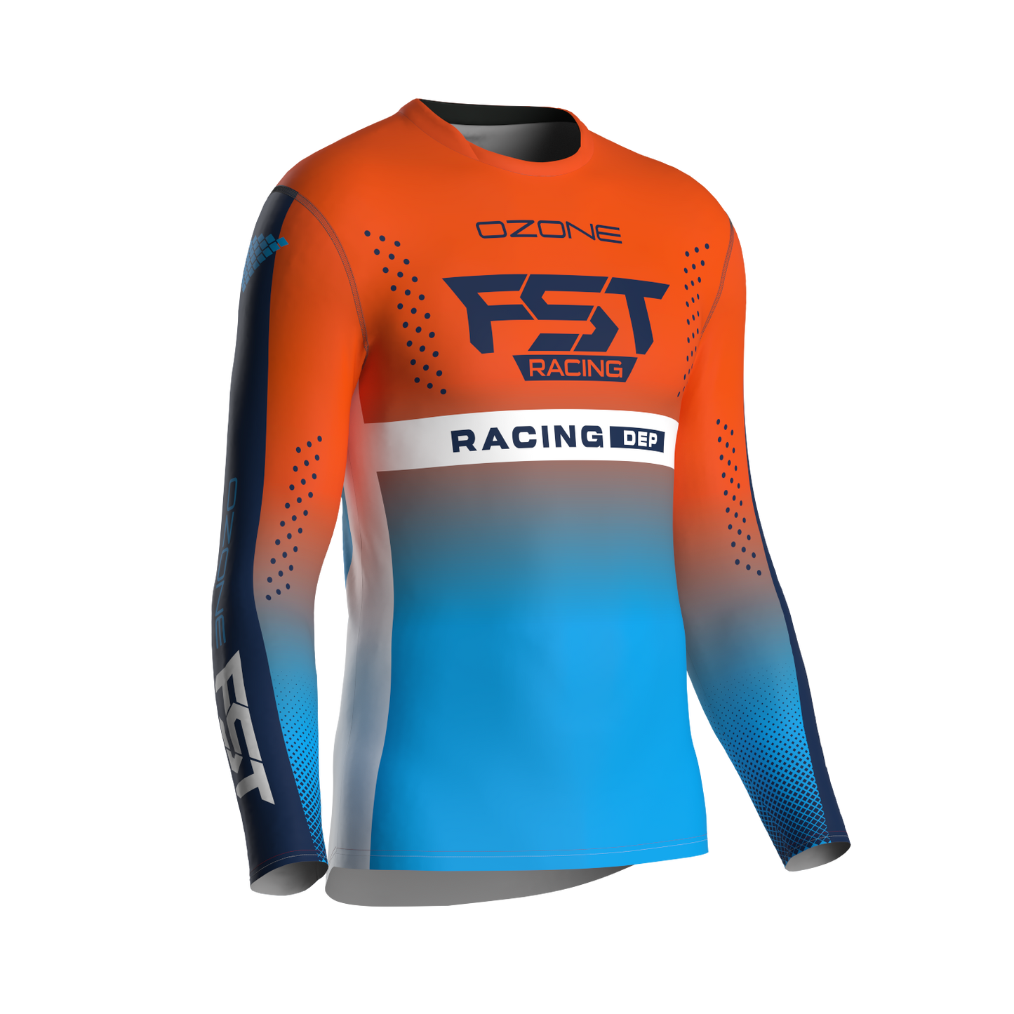 MX jersey slim fit OZONE orange